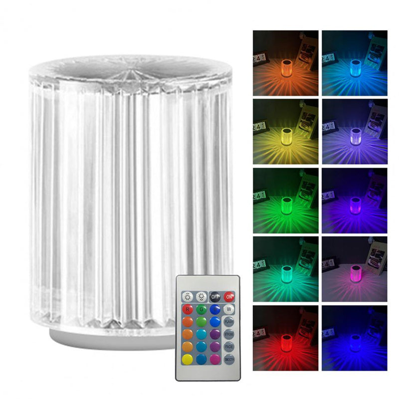 Crystal Lamp Table Lamp Atmosphere Creative Line Small Night Lamp Led