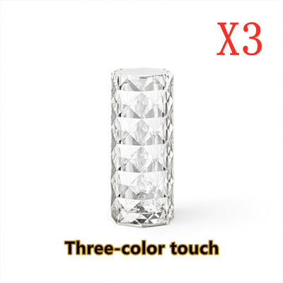 Nordic Crystal Lamp USB Table Lamps