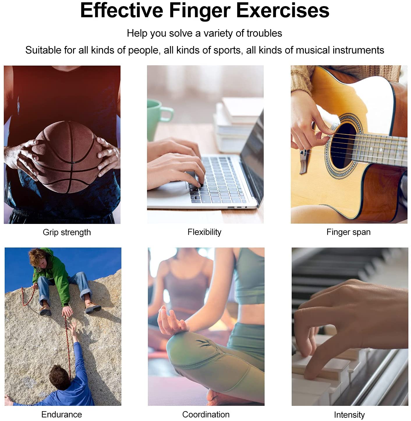 Silicone Grip Device For Finger Exercise