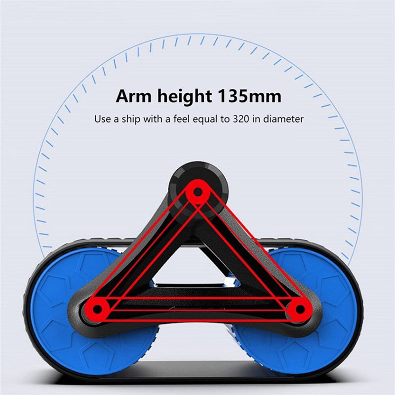 Double Wheel Abdominal Exerciser 