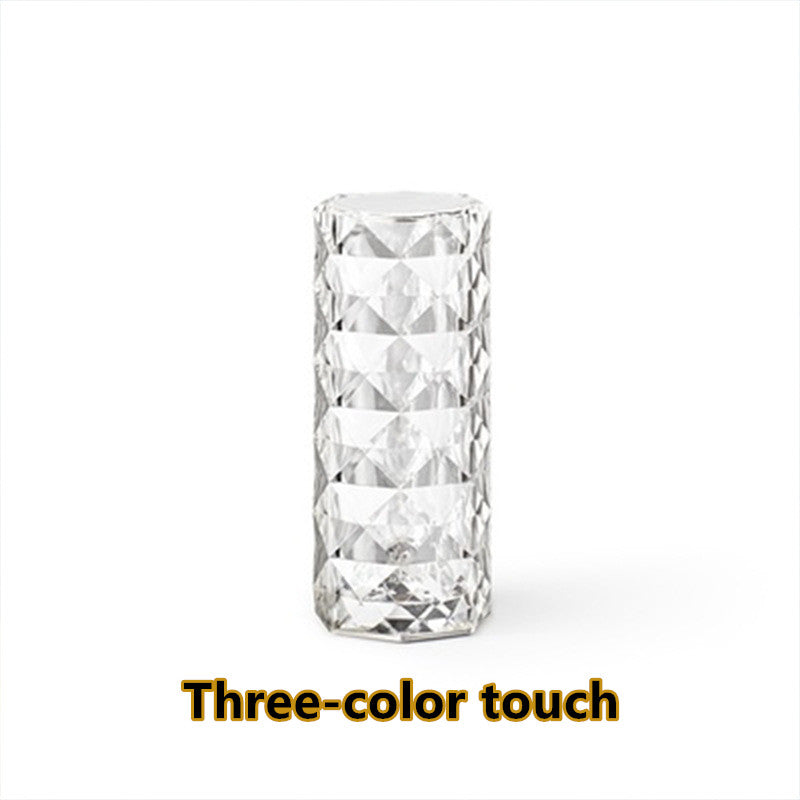 Nordic Crystal Lamp USB Table Lamps