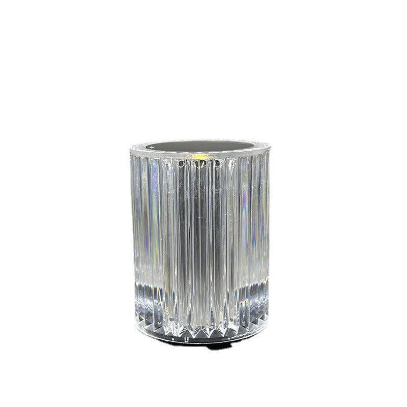 Crystal Lamp Table Lamp Atmosphere Creative Line Small Night Lamp Led 