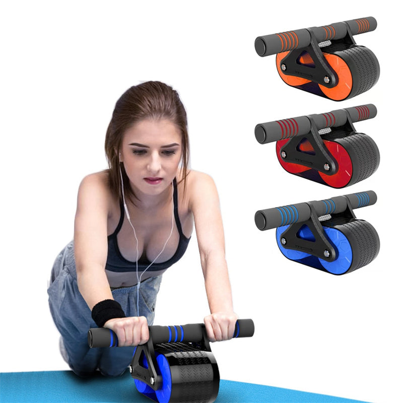 Double Wheel Abdominal Exerciser 