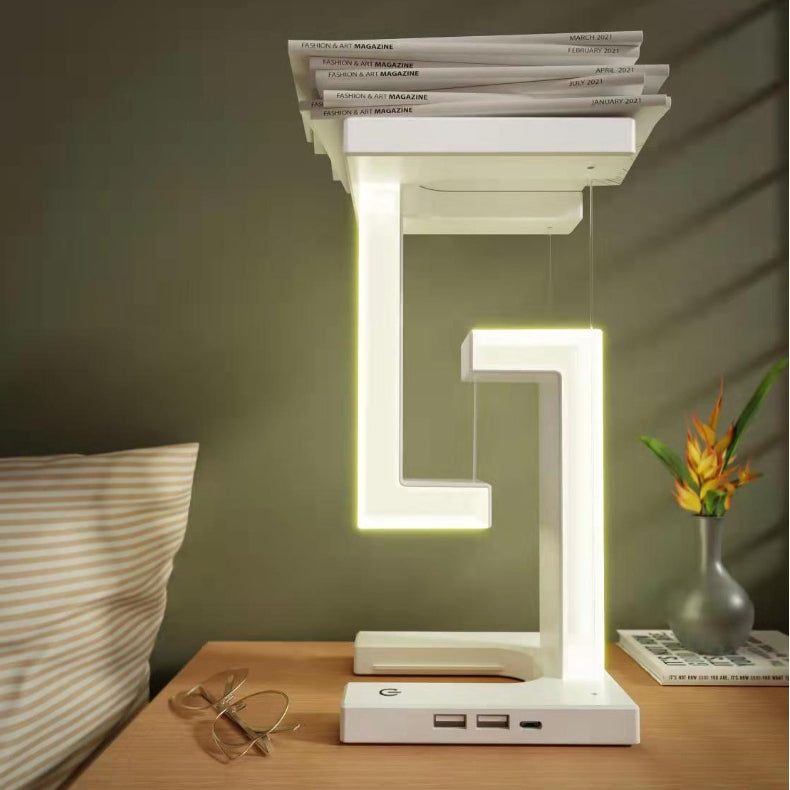 Creative Smartphone Wireless Charging   Floating Table Lamp