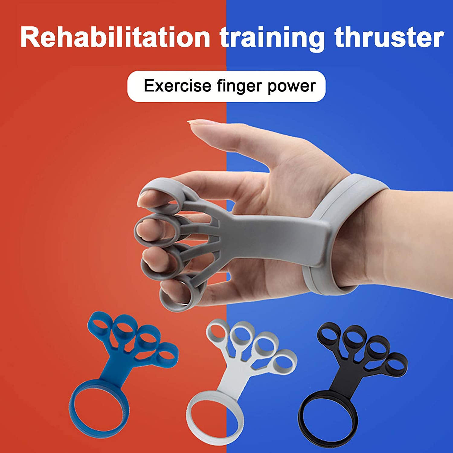 Silicone Grip Device For Finger Exercise